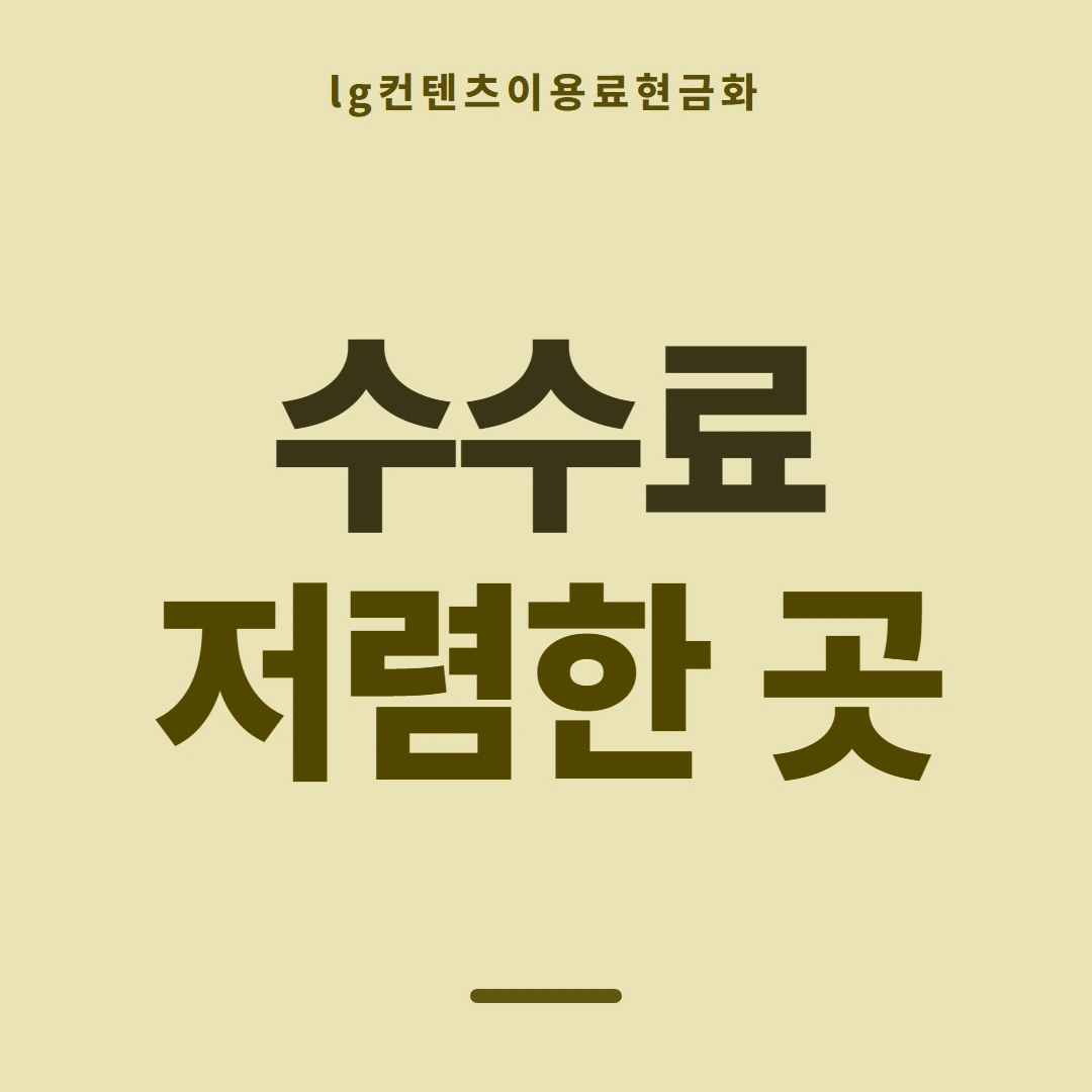 품티켓 LG 콘텐츠이용료 통신사별 규정 갈림 안내 이미지